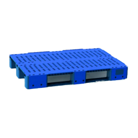 Усиленный перфорированный поддон на трёх полозьях 1200x800x150