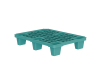 Пластиковый паллет 800x600x135 мм перфорированный на ножках с бортиком