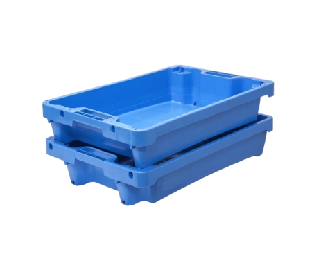 Вкладываемый пластиковый ящик Filet box 7-10 blue